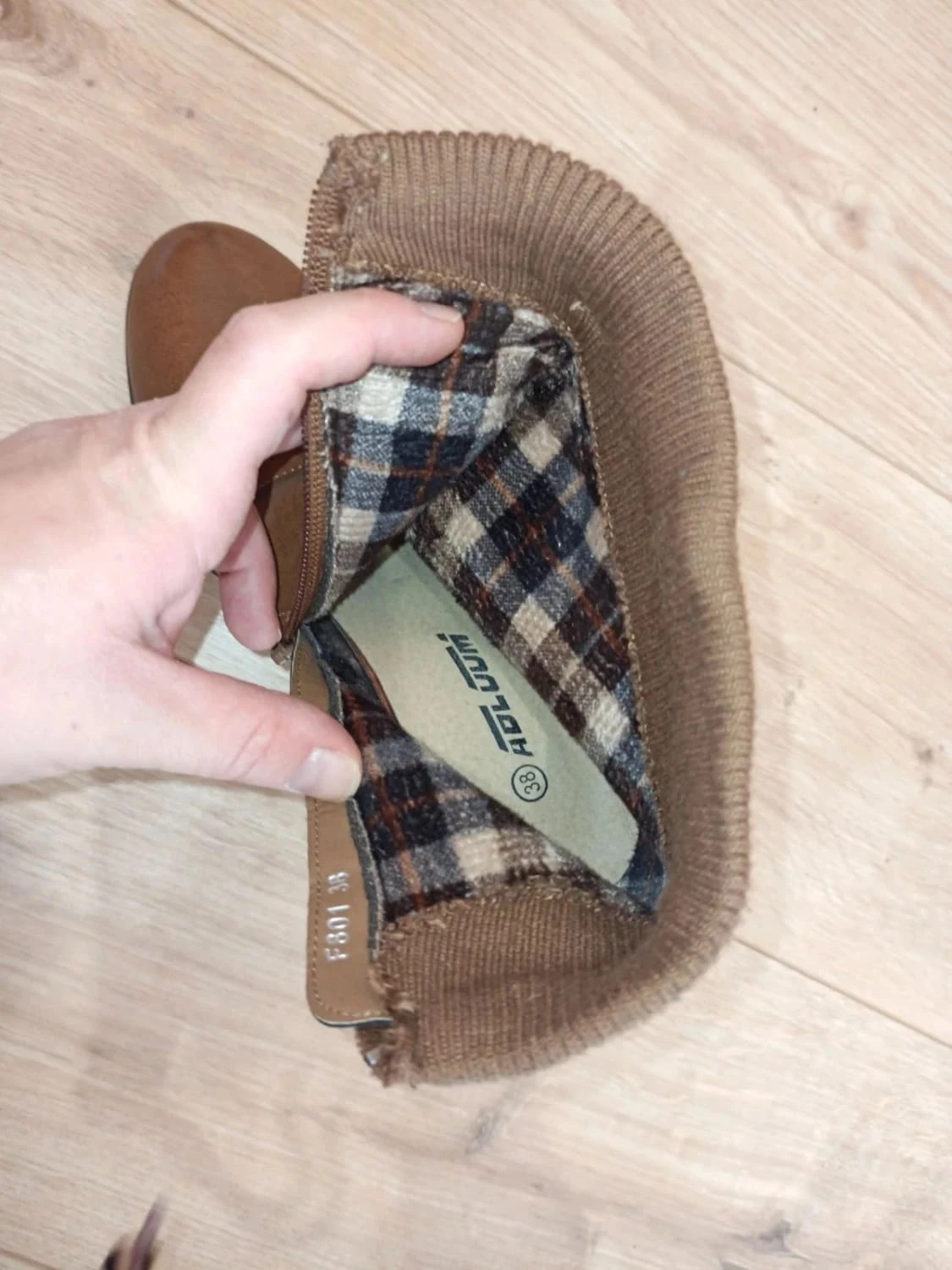 Paire bottines marron – photo 4